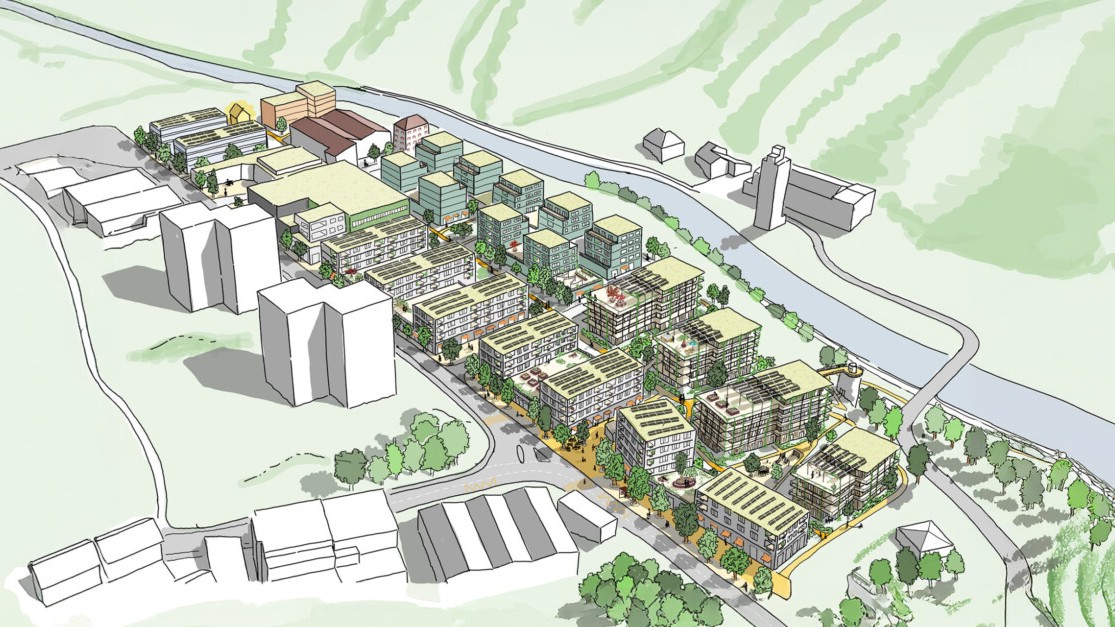 Vom Randgebiet zum urbanen Quartier mit Vision