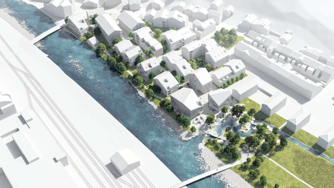 Vom Industriegelände zum Gartenquartier