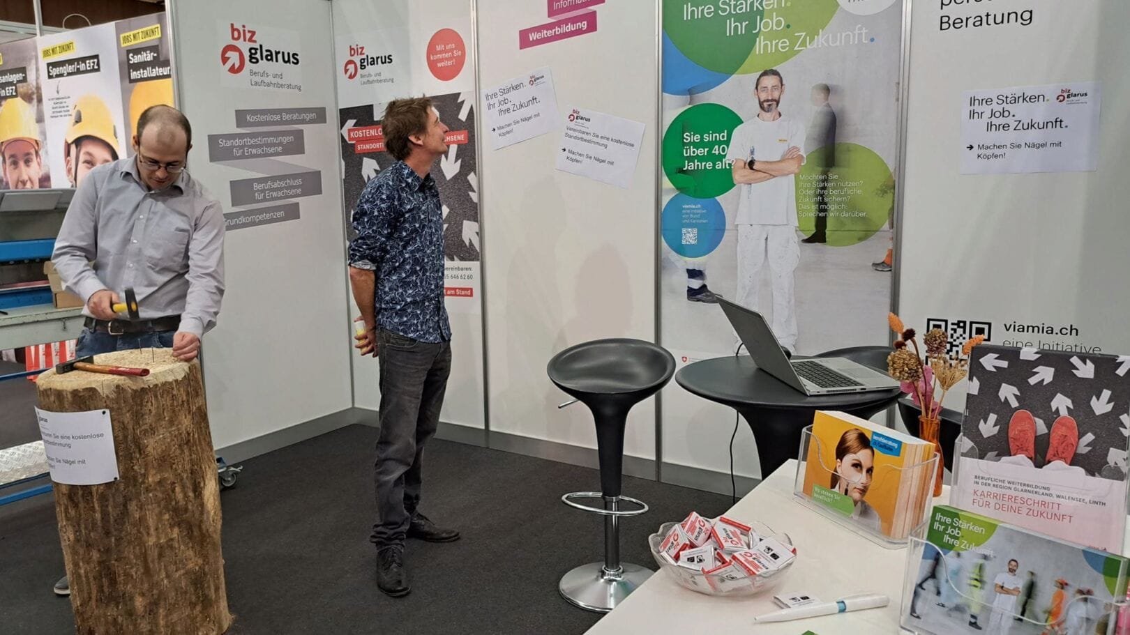 Nägel mit Köpfen an der Glarner Messe